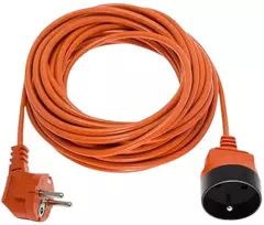 Ilgintuvas 30 m, 3 x 1 mm², 10 A, oranžinis, PVC, OMY, su įžeminimu, DREL