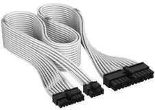 Corsair Premium Sleeved 24-Pin ATX Cable, for Type-5 Power Supply – Baltas