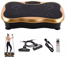 Vibracijos plokštė Vibro treniruoklis Platforma su vibro funkcija ir Bluetooth garsiakalbiu