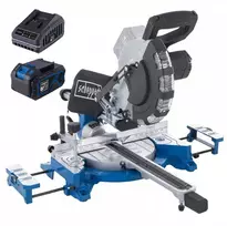 Akumuliatorinis skersinio pjovimo kampinis pjūklas BC-HM216-X – SET L, Scheppach