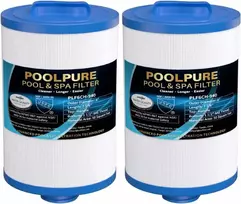 POOLPURE baseino ir SPA filtrai, 2 vnt., suderinami su Unicel 6CH-940, Pleatco PWW50P3, Filbur FC-0359, Waterway Plastics 817-0050