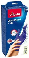 VILEDA Safe Hands – nitrile pirštinės M/L 100 pcs
