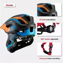 Vaikiškas dviračio šalmas 48–54 cm Rockbros