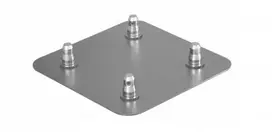 Home Styling Collection STAND4ME PAGRINDINĖ PLOKŠTELĖ QUADRO ALU 290 31x31 Sidabrinis
