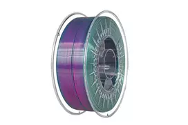 3D plastikas Devil Design Silk Dual 1.75mm 1kg - Rožinė Pearl / Cold Žalias