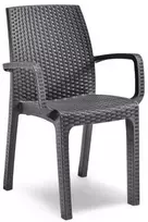 Lauko krėslas Bica Verona Armchair, juoda