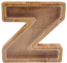 Medinė taupyklė 'Raidė-Z', 18 cm