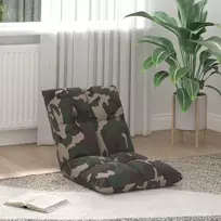 Reguliuojamas grindų fotelis Armijos Žalia Audinys
