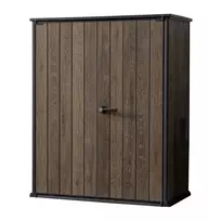 Keter Sodo namelis „Deco Vertical Shed“, riešutmedžio spalvos