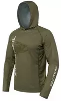 Marškinėliai Finntrail WAVE BIG FISH Khaki 6609, Dydis: XL
