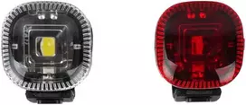 SILIKONINIŲ LED DVIRAČIO ŽIBINTŲ RINKINYS PRIEKINIS GALINIS DUNLOP 346199
