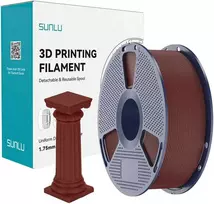 Sunlu PLA High-Speed Marble Filament (plytų raudona)
