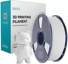 Sunlu PLA Matte Filament (Baltas)