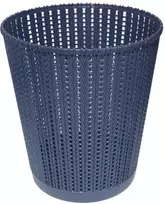 Besk Popierinė šiukšliadėžė plastikinė 10L Ruuby, t. mėlyna