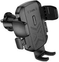 Automobilinis telefono laikiklis Hoco H64 (air vent) juodas