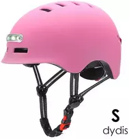Beaster Scooter Šalmas Beaster BS02HPS, S dydis, rožinis, su LED lemputėmis
