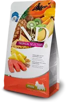 FARMINA N&D TROPICAL SELECTION - DOG Dry lašiša ADULT MINI 1,5kg
