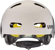 Šalmas Uvex kid 4 style MIPS dirt warm pilkas matt-51-55CM
