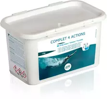 Pool_Expert Baseinų priežiūr priemon Pool Expert COMPLET 4 ACTIONS 1kg