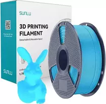 Filamentas „Sunlu PLA“ šviečia tamsoje (mėlyna)
