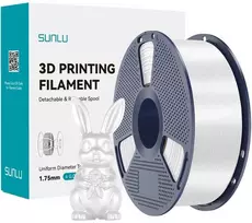 Sunlu PLA+ Silk Filament (Baltas)