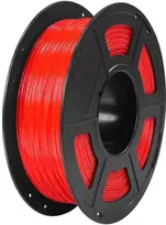 Anycubic TPU Filament (Transparent Raudona) 1kg