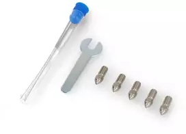 0.4 mm / 0.6 mm / 0.8 mm antgalių rinkinys Elegoo Neptune 4/4 Pro 3D spausdintuvams - grūdinto