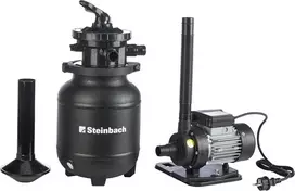 Steinbach baseino filtravimo sistema su filtravimo kamuoliukais, 3,8 m³/h, 230 V, 200 W, modelis 040386