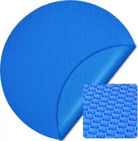 Wiltec saulės šildymo danga baseinui, apvali, 3,6 m skersmens, mėlyna, 400 µ storio