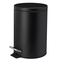 Bathroom Solutions NONI metalinė šiukšliadėžė su dangčiu, 3 l