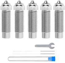 ELEGOO Neptune 4 Plus / 4 Max grūdinto plieno antgalių rinkinys (0.4 mm x 3, 0.6 mm x 1, 0.8 mm x 1)