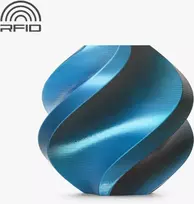 3D Plastikas – Filamentas PLA Silk Multi-Color With spool/Su rite Phantom mėlynos spalvos | 1.75 mm, 1kg | Bambu Lab