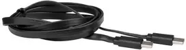 Alca plast Pakrovimo laidas ALCA USB-C 2,0 A juodas 100 cm