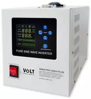VOLT POLSKA SINUSPRO 2200E PLUS 12/230V (1200/2200W) [AGM, GEL, LiFePO4] keitiklis
