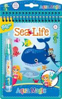 Kūrybinis piešimo rinkinys su vandeniu Totum Aqua Magic Sealife, 025790