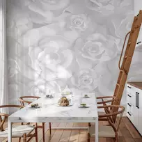 Artgeist Fototapetas - Plaster Flowers