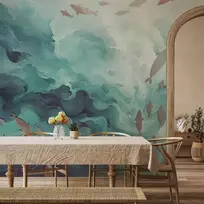 Artgeist Fototapetas - Fish in the ocean