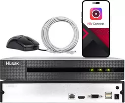 Rejestrator HiLook Rejestrator IP by Hikvision NVR-104MH-C(STD)(D) / NVR-4CH-5MP4 kanałowy sieciowy