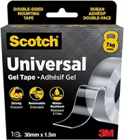 3M dvipusė skaidri lipni juosta 30 mm x 1,5 m