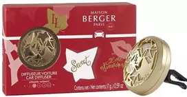 Maison Berger Paris Dovanų rinkinys automobilio difuzoriui, auksinis + Lolita Lempicka Sweet papildymas