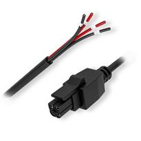 Teltonika power cable | Power cable | with 4-way flying leads, PR2PL15B