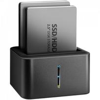 AXAGON ADSA-D25 USB 3.2 Gen 1 - 2x SATA 6G 2.5'' SSD/HDD CLONE DUAL MINI dock