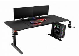 Genesis | Modular Gaming Desk | Holm 180 RGB | Anthracite Black | NDS-2251