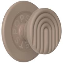 Popsockets Phone grip and stand             MagSafe Round PopOut Latte Curves MagSafe beige