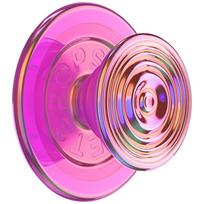 Popsockets Phone grip and stand             Round Ripple Iridescent Aviation Opalescent MagSafe pink