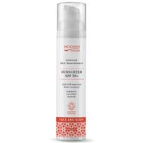 Intensyviai maitinantis kremas nuo saulės Wooden Spoon Sunscreen SPF35+, 100 ml