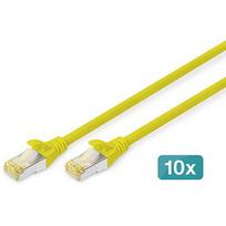 Digitus CAT.6a S/FTP Patch Cable, 1m (10pcs) DK-1644-A-010-Y-10