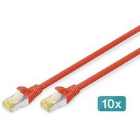Digitus CAT.6a S/FTP Patch Cable, 1m (10pcs) DK-1644-A-010-R-10