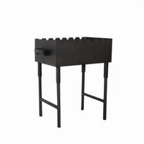 Grilis «Grill S», 40x30x53 cm, kompaktiškas su nuimamomis kojomis