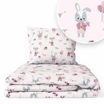 Patalynės užvalkalų komplektas kūdikiams 135x100 MyBaby, 2 dalių